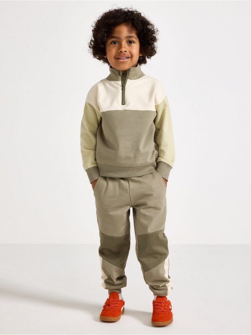 Sweatshirt with half-zip - 3007065-6901