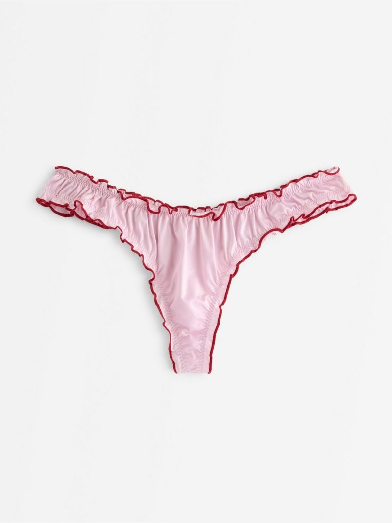 - Thong with low waist Thong with low waist - 3007079-6667