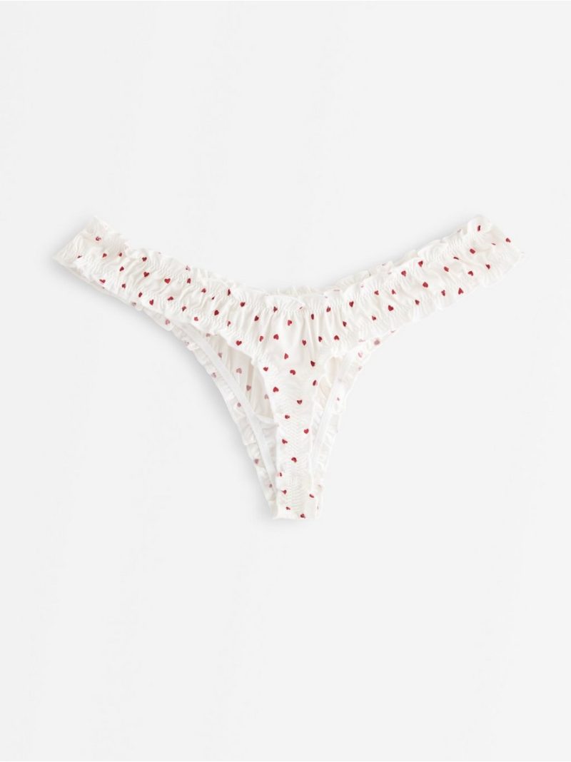 Thong with low waist - 3007079-70