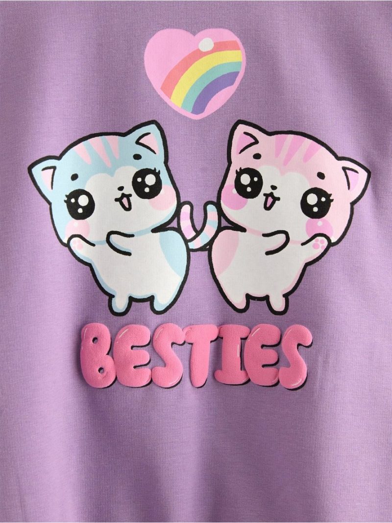 Sweatshirt with brushed inside - 3007083-8167