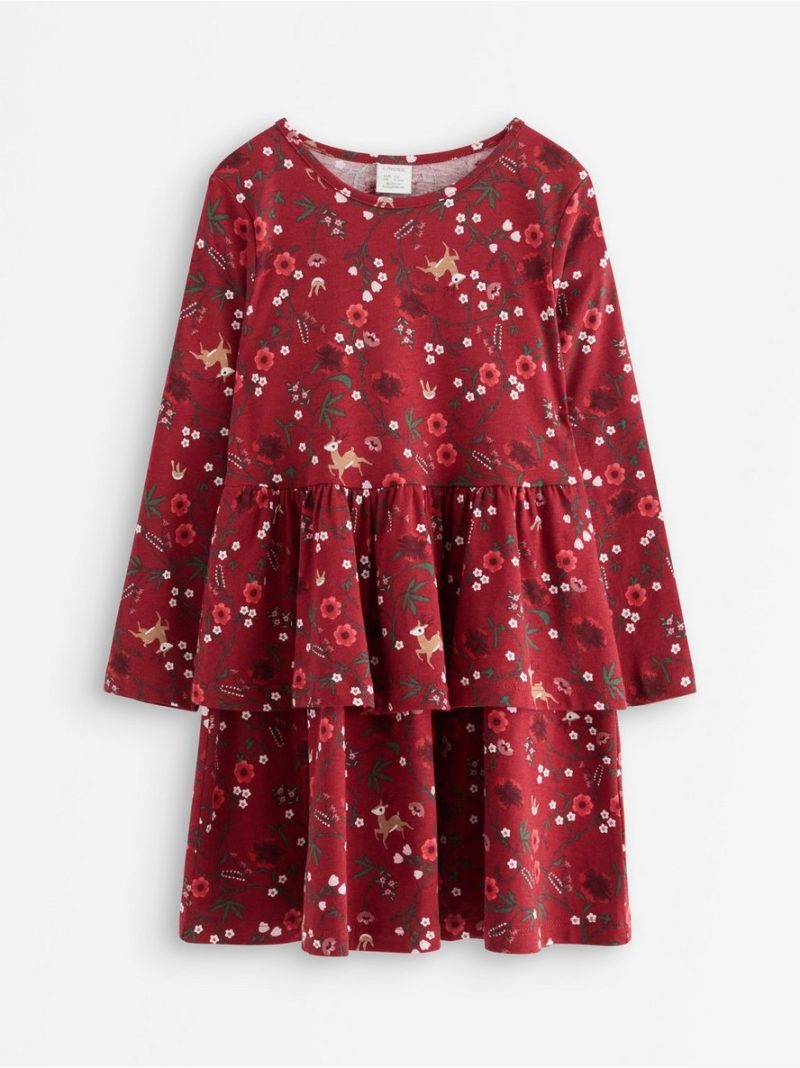 Long-sleeved dress - 3007198-9348