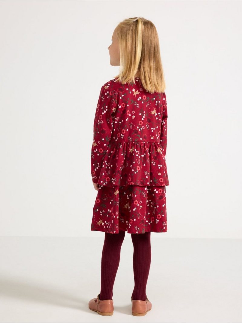 Long-sleeved dress - 3007198-9348