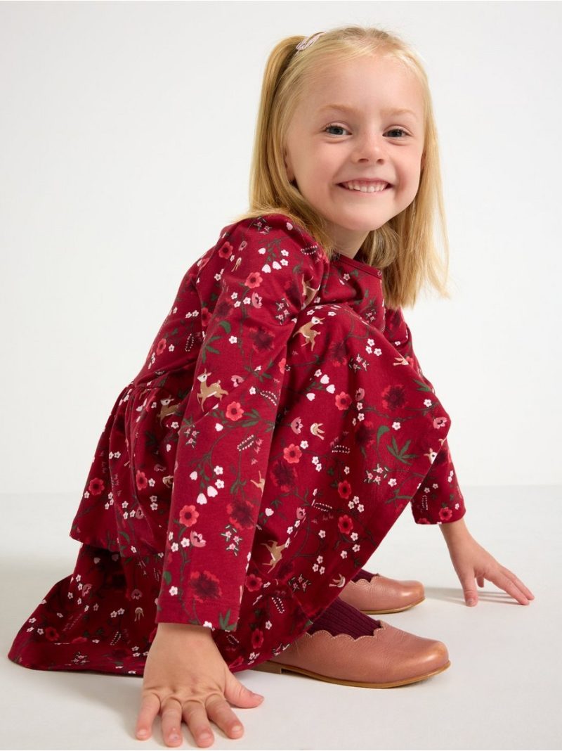 Long-sleeved dress - 3007198-9348