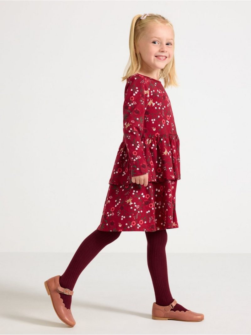 Long-sleeved dress - 3007198-9348