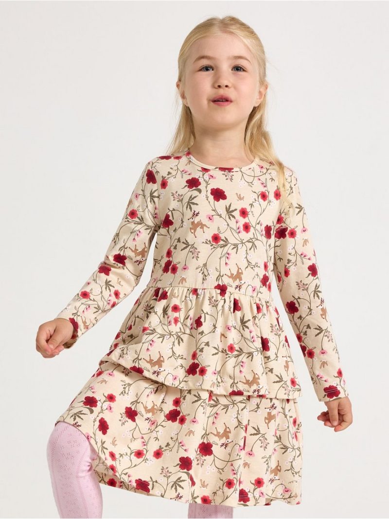 Long-sleeved dress - 3007198-9609