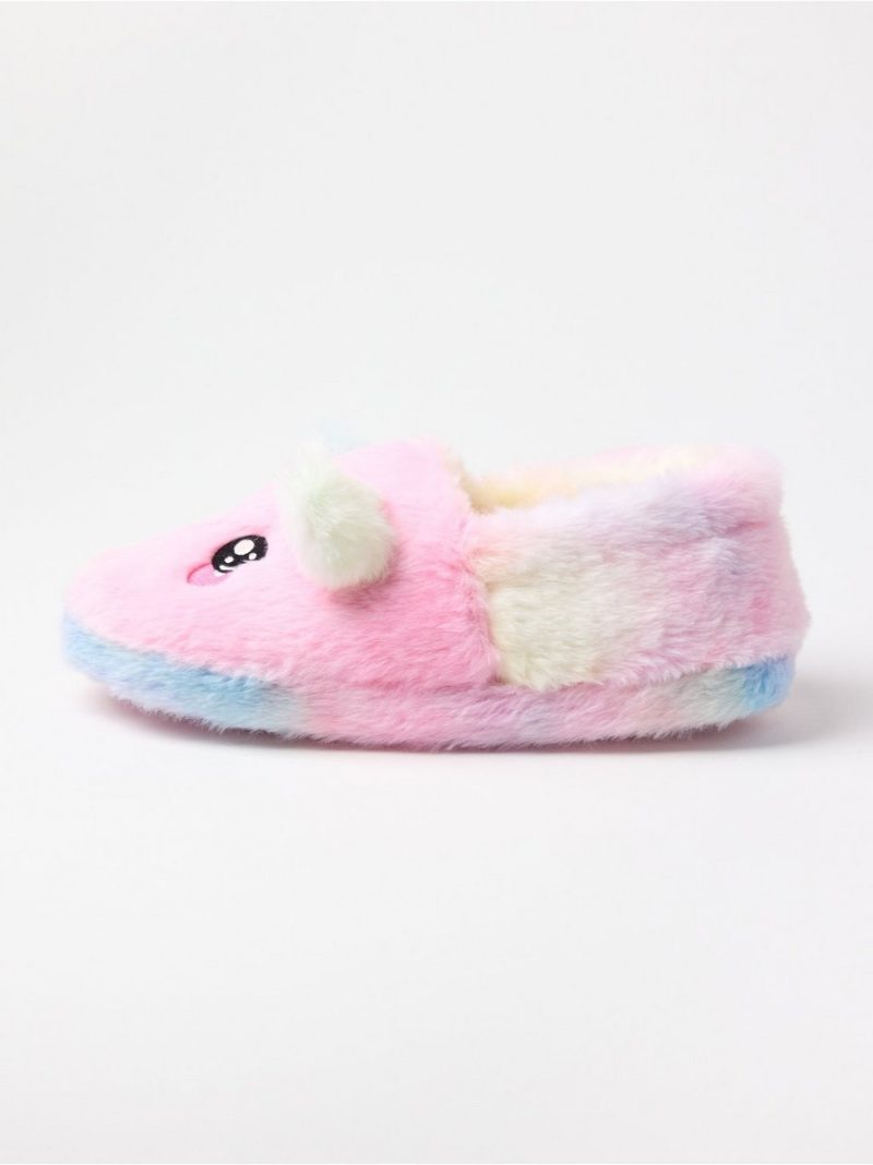 Slippers with faux fur - 3007283-6665