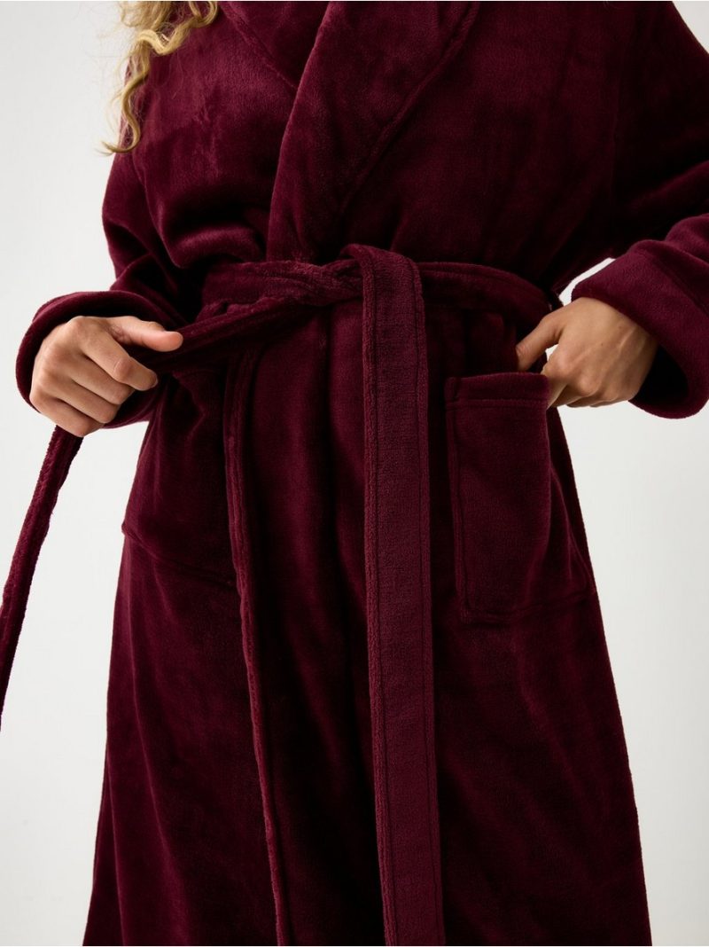 Fleece robe - 3007325-9938