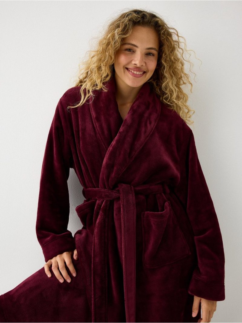 Fleece robe - 3007325-9938