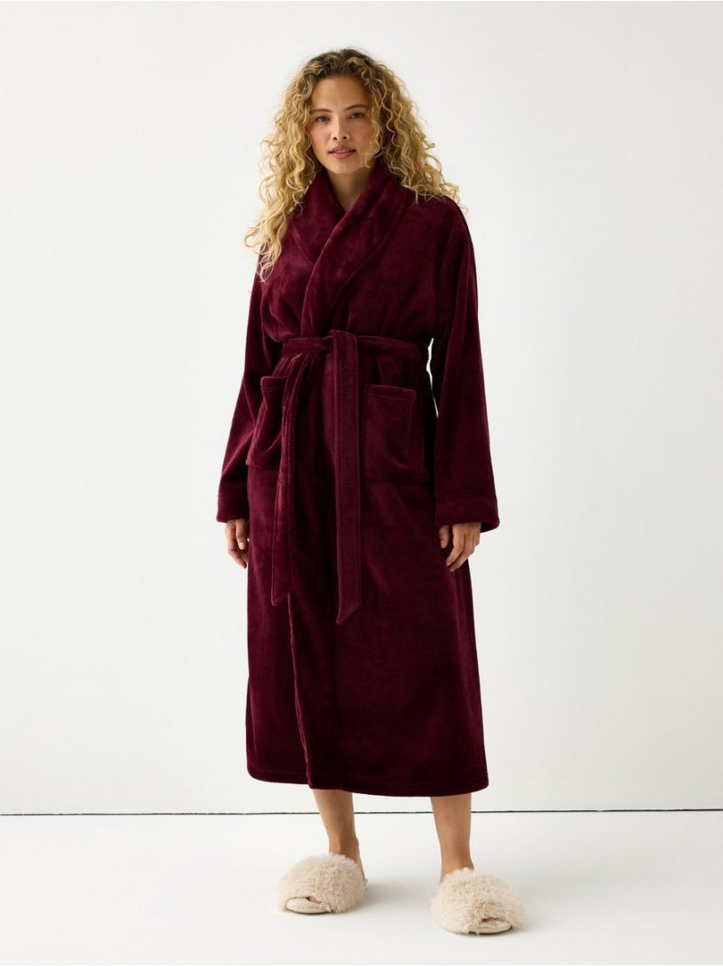 - Fleece robe Fleece robe - 3007325-9938