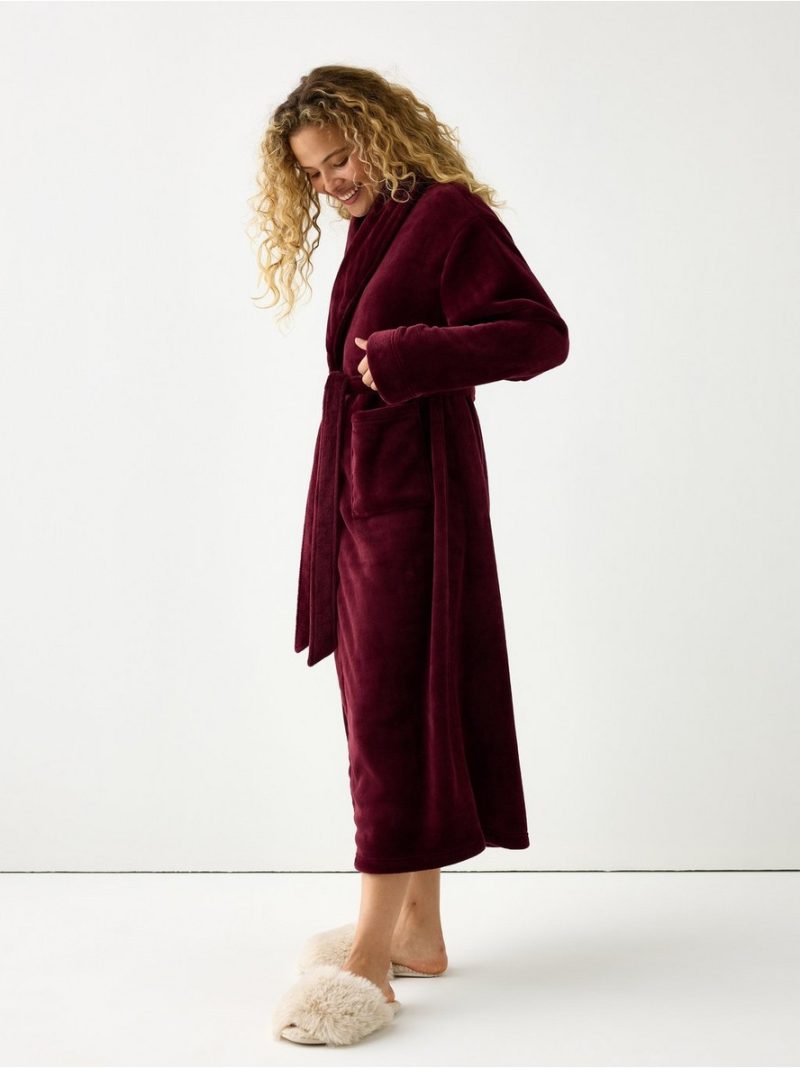 Fleece robe - 3007325-9938
