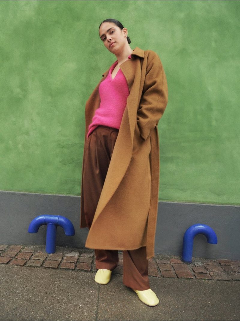 Coat in wool blend - 3007344-211