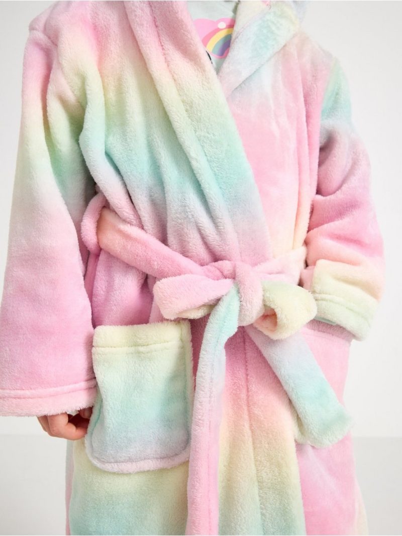 Robe in fleece - 3007414-3679