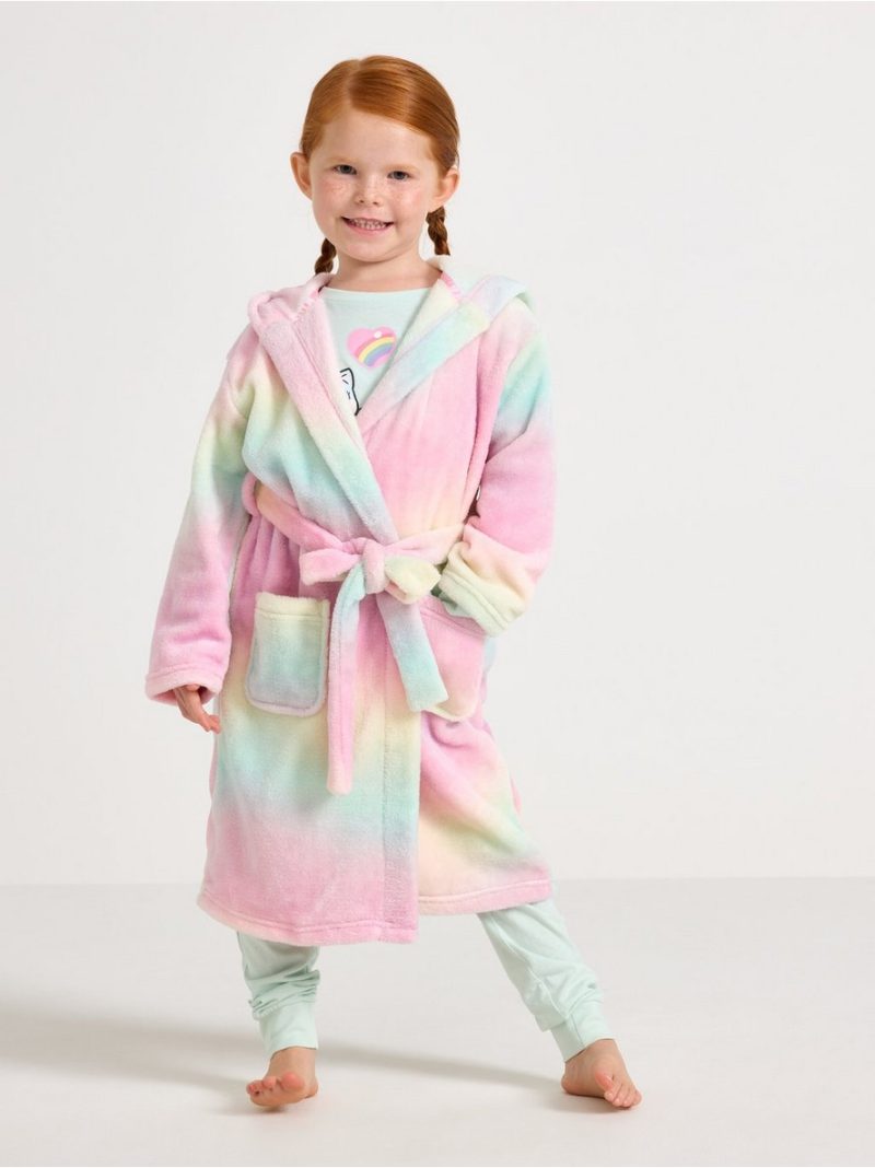 Robe in fleece - 3007414-3679
