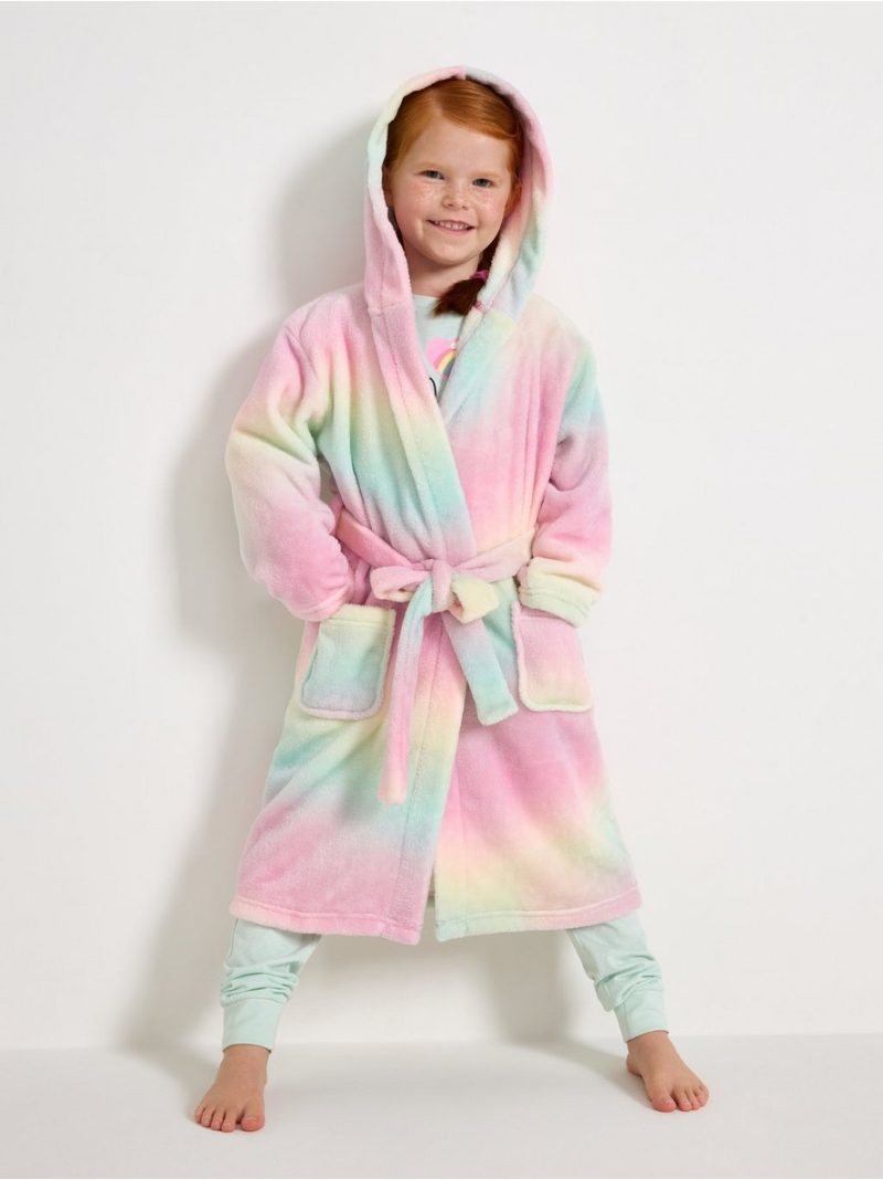 Robe in fleece - 3007414-3679
