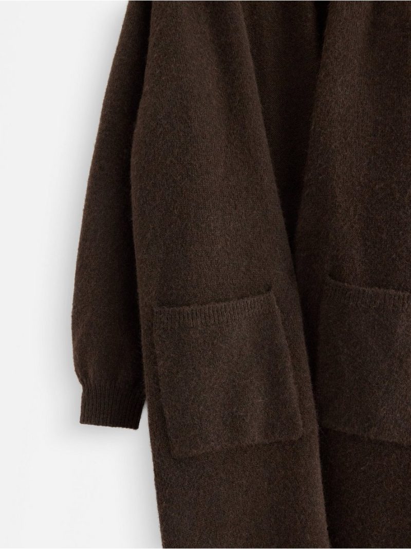 Knitted long cardigan - 3007535-9618
