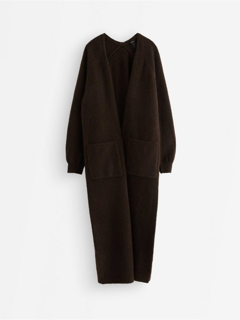 Knitted long cardigan - 3007535-9618