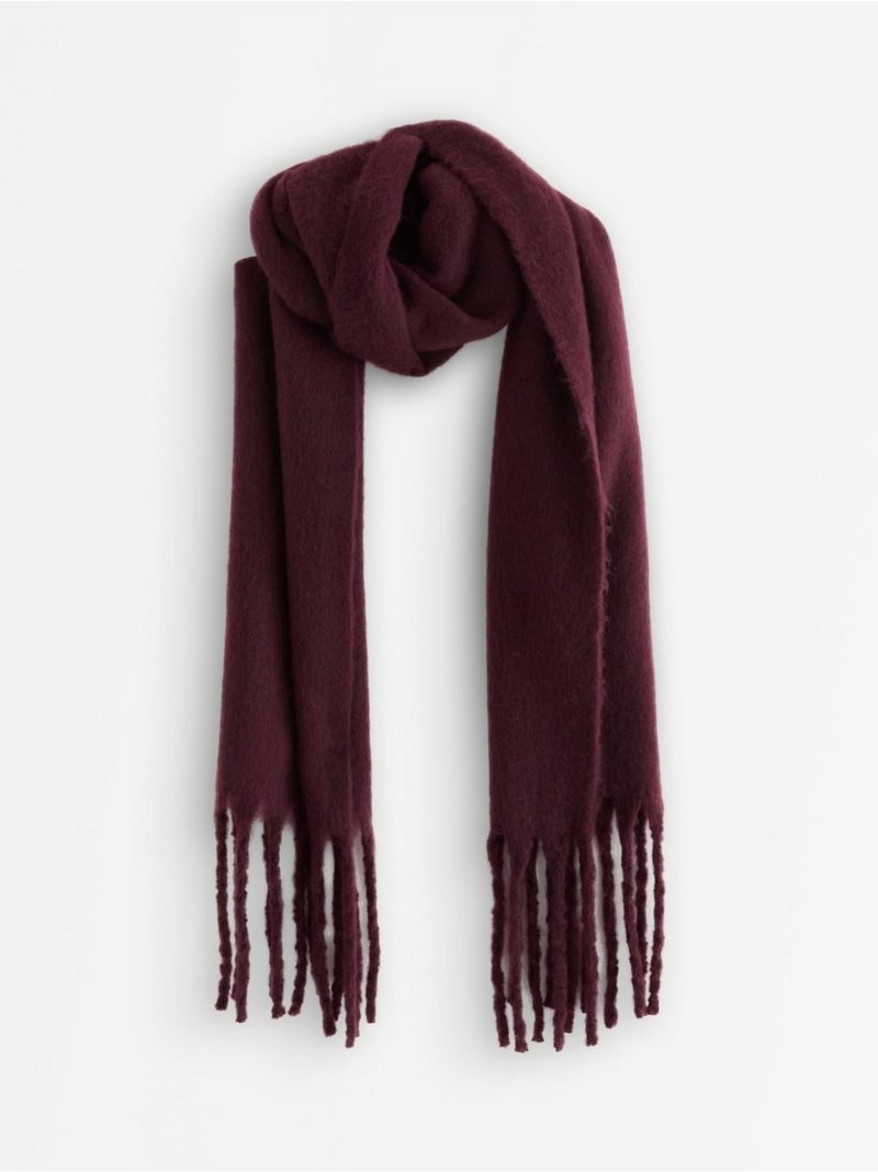Scarf with fringes - 3007537-7268