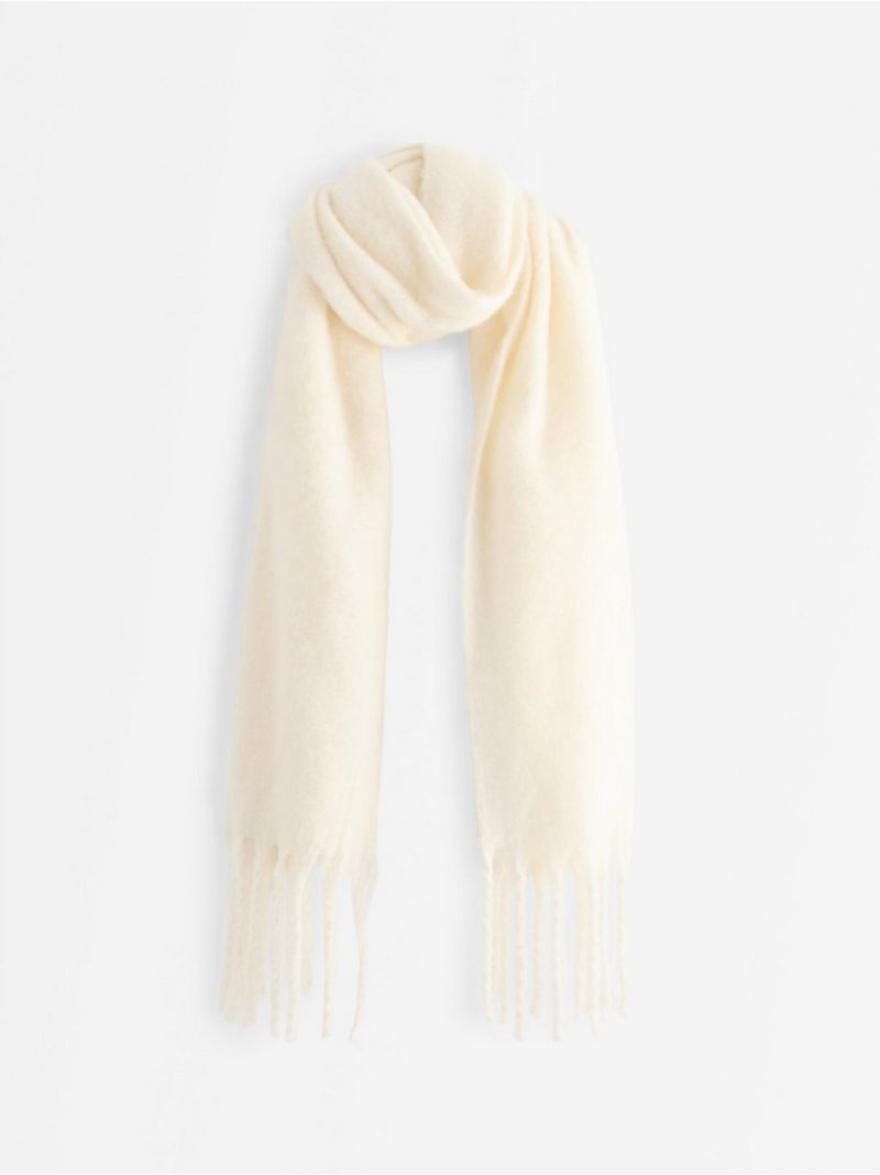 Scarf with fringes - 3007537-7862