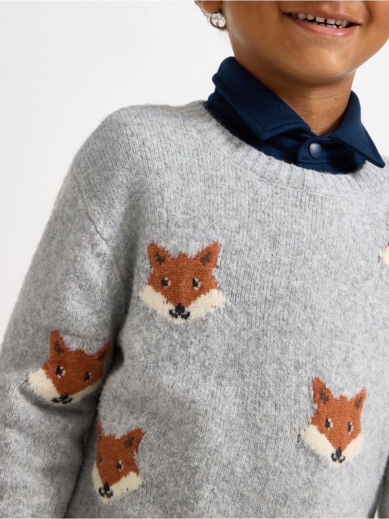Knitted jumper - 3007555-7196