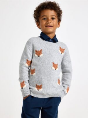 Knitted jumper - 3007555-7196