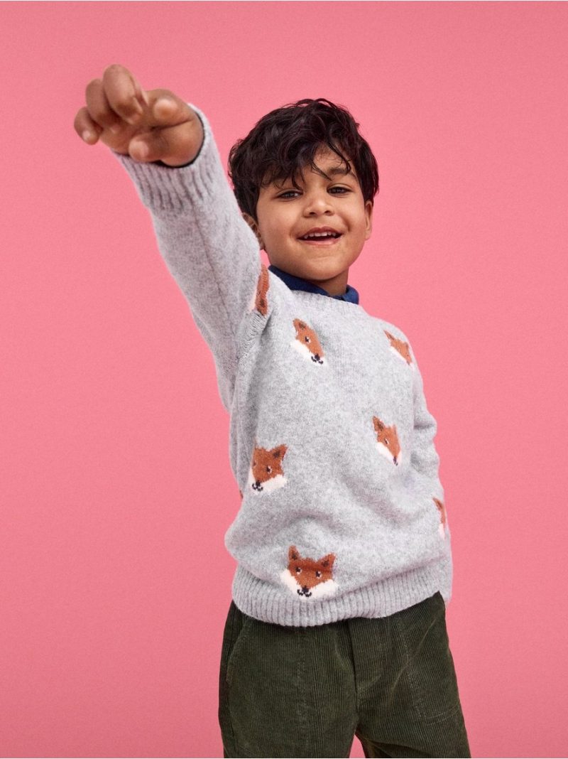 Knitted jumper - 3007555-7196