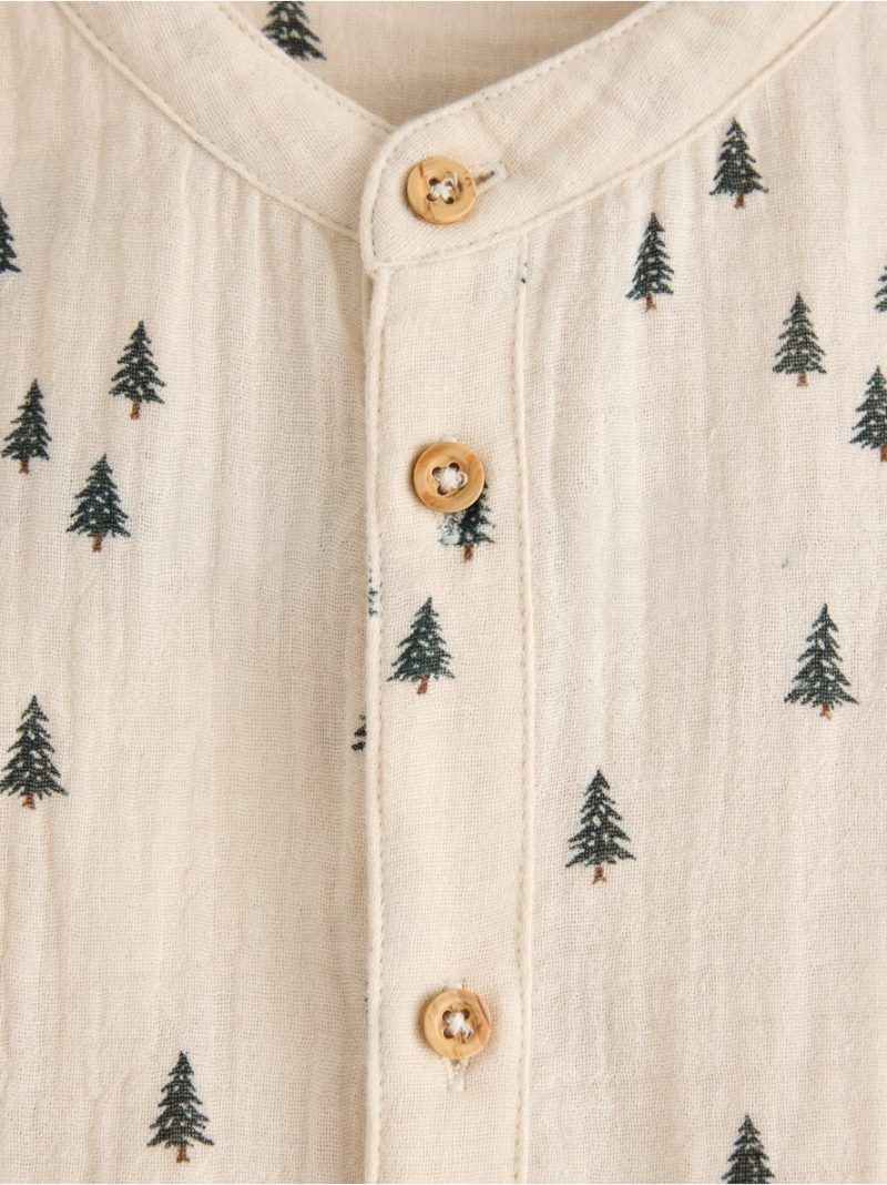 Shirt in cotton gauze - 3007578-8599