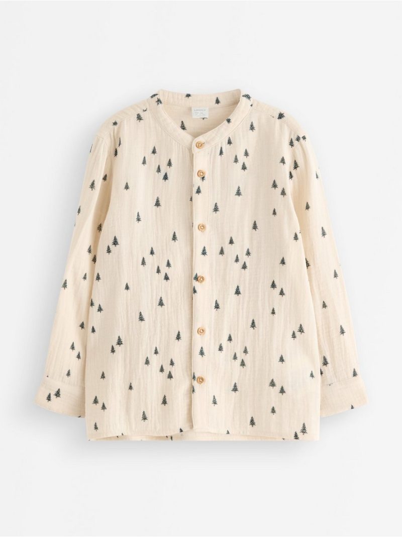 Shirt in cotton gauze - 3007578-8599