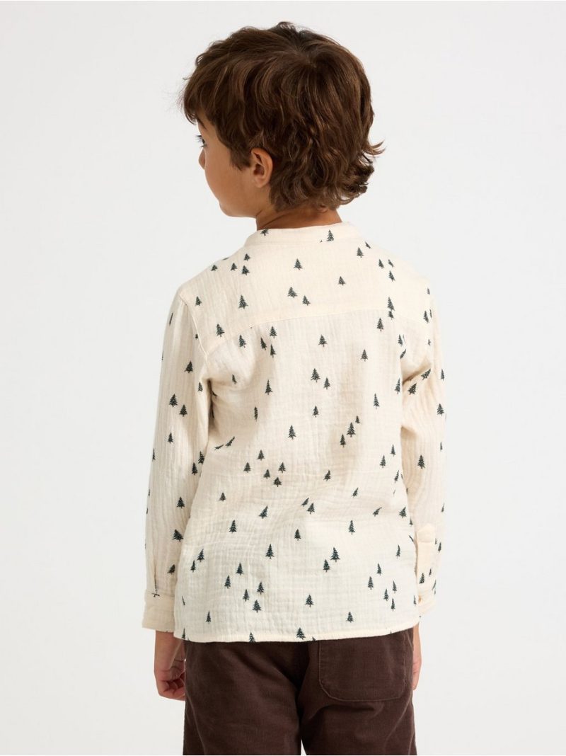 Shirt in cotton gauze - 3007578-8599