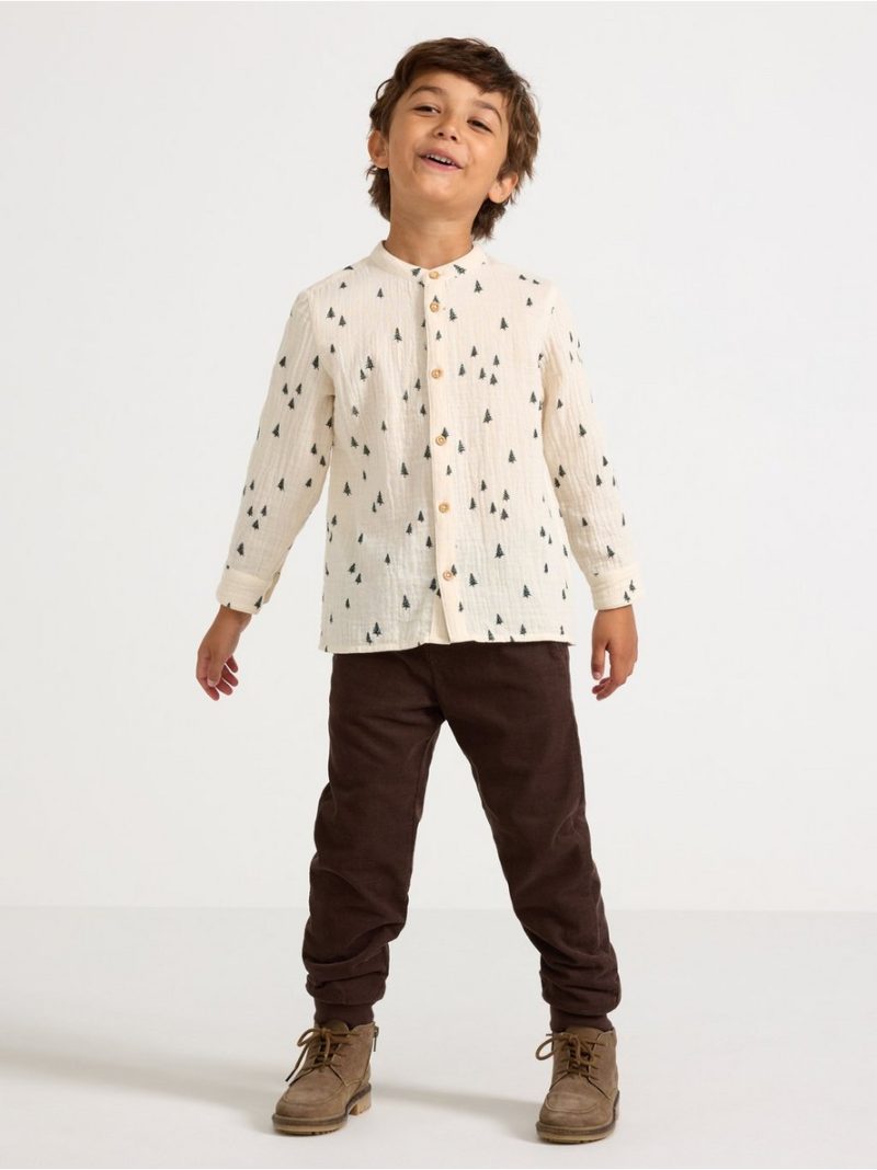 Shirt in cotton gauze - 3007578-8599