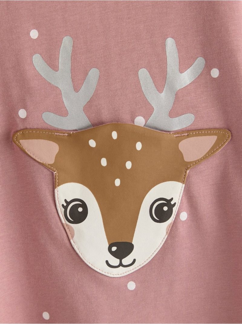 Long-sleeved tunic with fun pockets - 3007585-6917