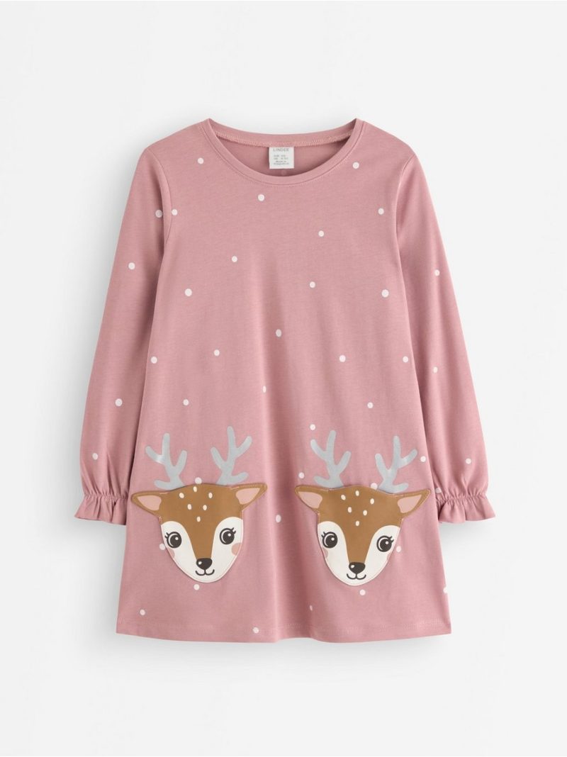 Long-sleeved tunic with fun pockets - 3007585-6917