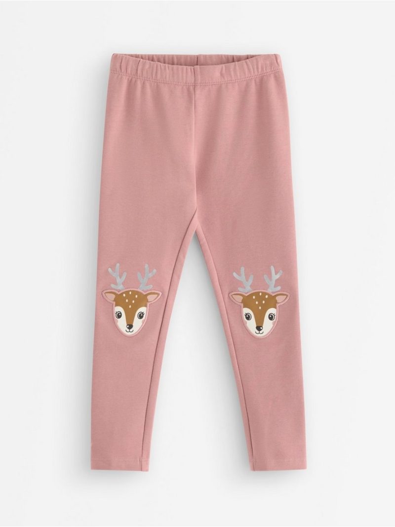 Leggings with brushed inside - 3007588-6917