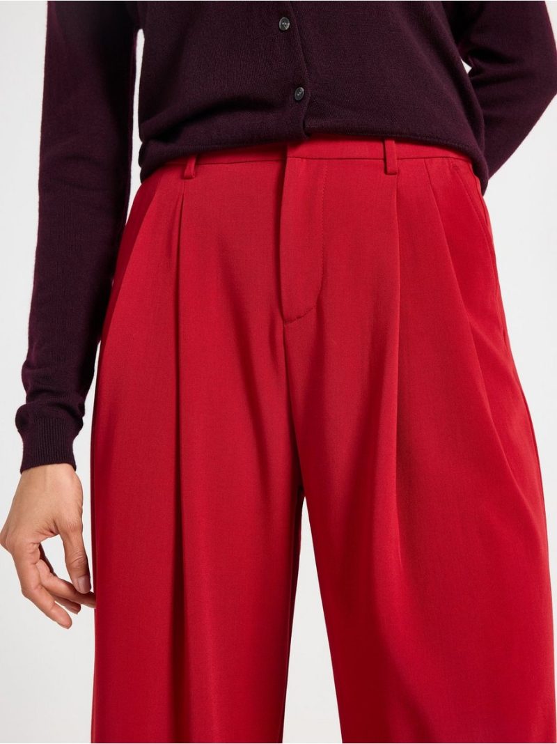 Trousers with wide legs - 3007688-8600