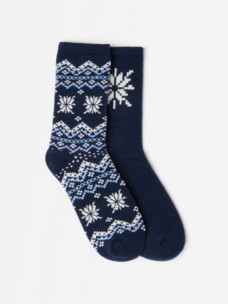 2-pack cosy socks - 3007712-2150