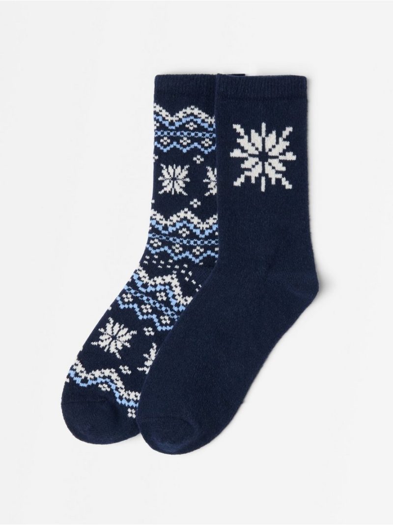 2-pack cosy socks - 3007712-2150