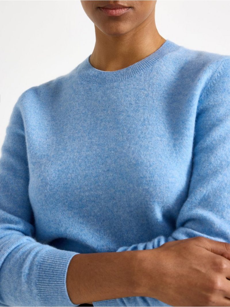 Fine-knit jumper in cashmere - 3007720-7201