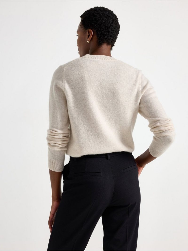 Fine-knit jumper in cashmere - 3007720-9806