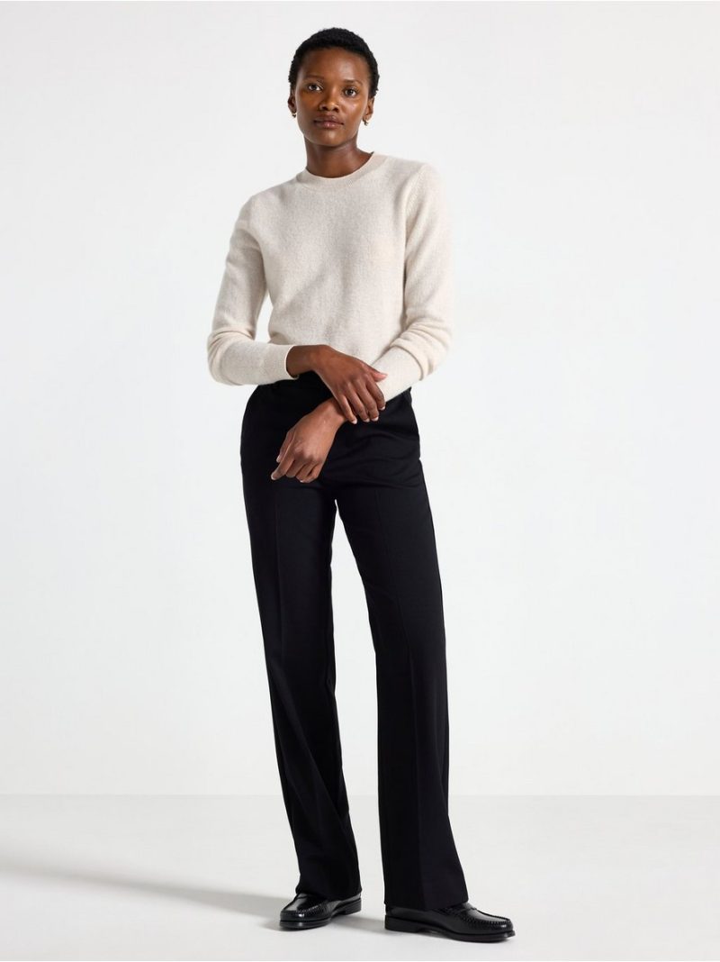 Fine-knit jumper in cashmere - 3007720-9806
