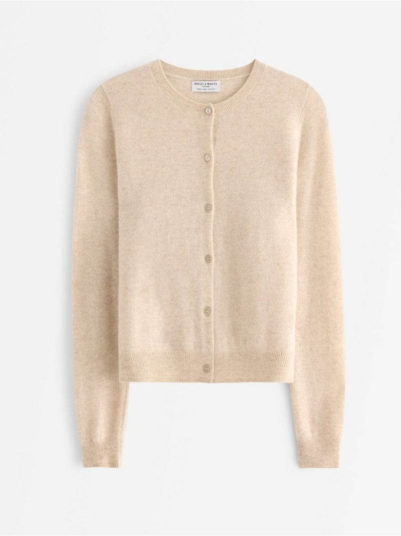 Cardigan in wool and cashmere blend - 3007728-9806