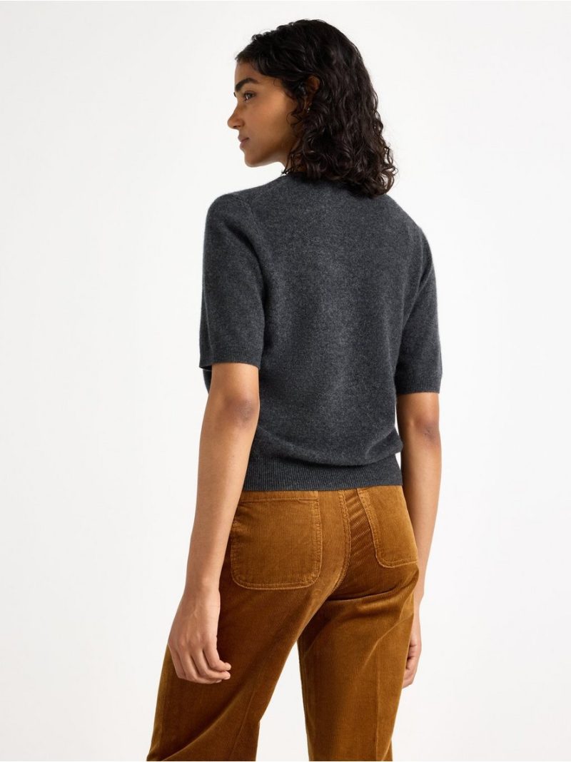 Top in wool and cashmere blend - 3007729-9804