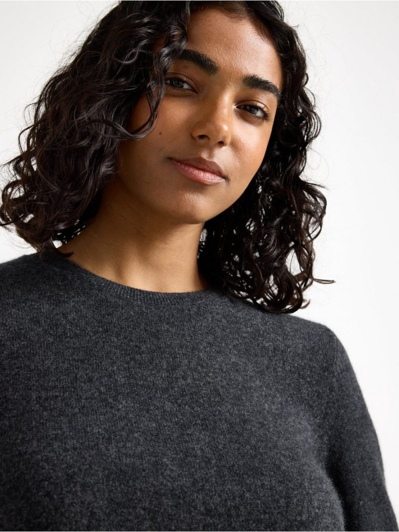 Top in wool and cashmere blend - 3007729-9804