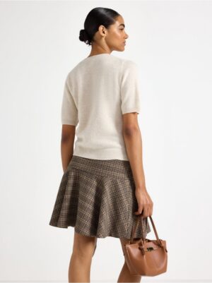 Top in wool and cashmere blend - 3007729-9806