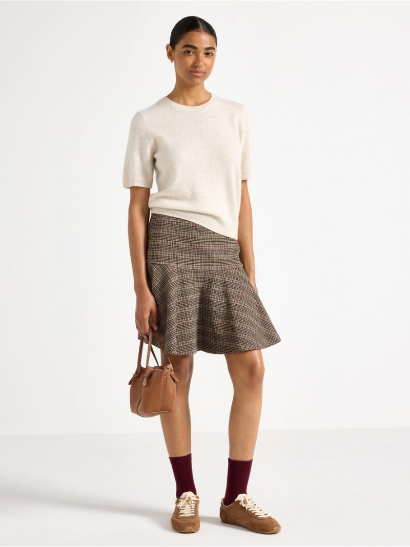 Top in wool and cashmere blend - 3007729-9806