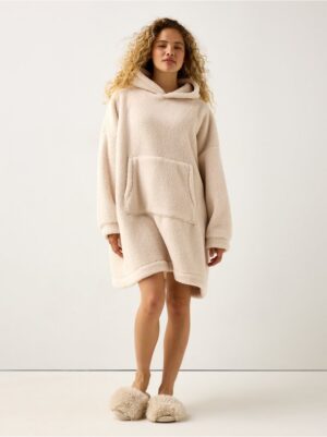 Oversized hoodie in pile - 3007762-7645