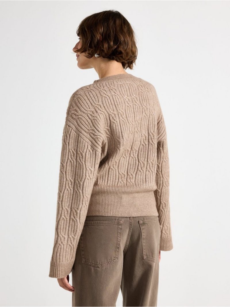 Pattern-knit jumper - 3007781-9639