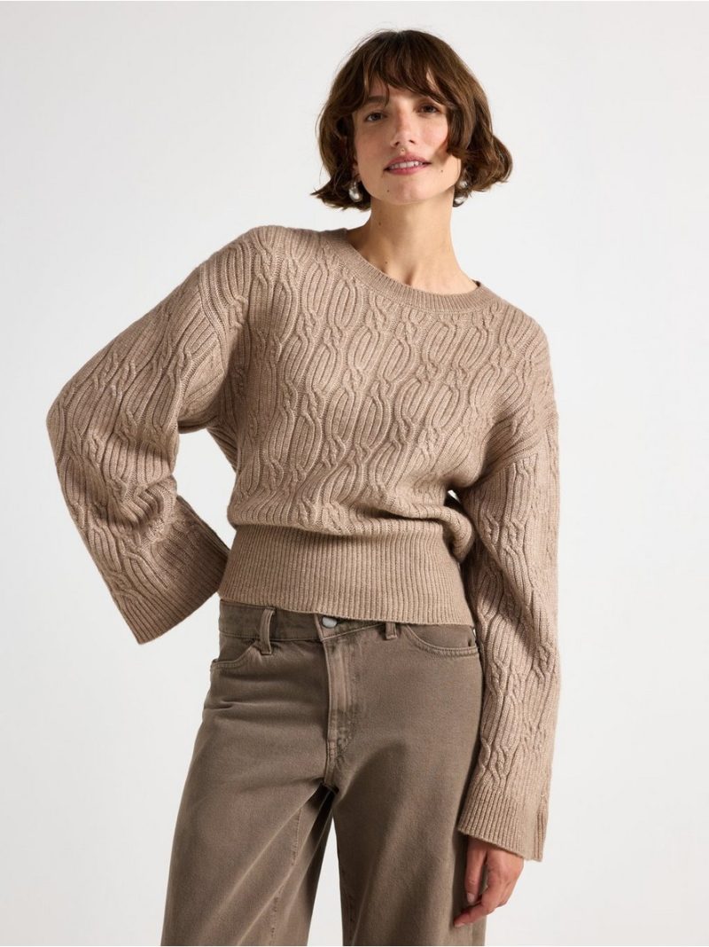 - Pattern-knit jumper Pattern-knit jumper - 3007781-9639