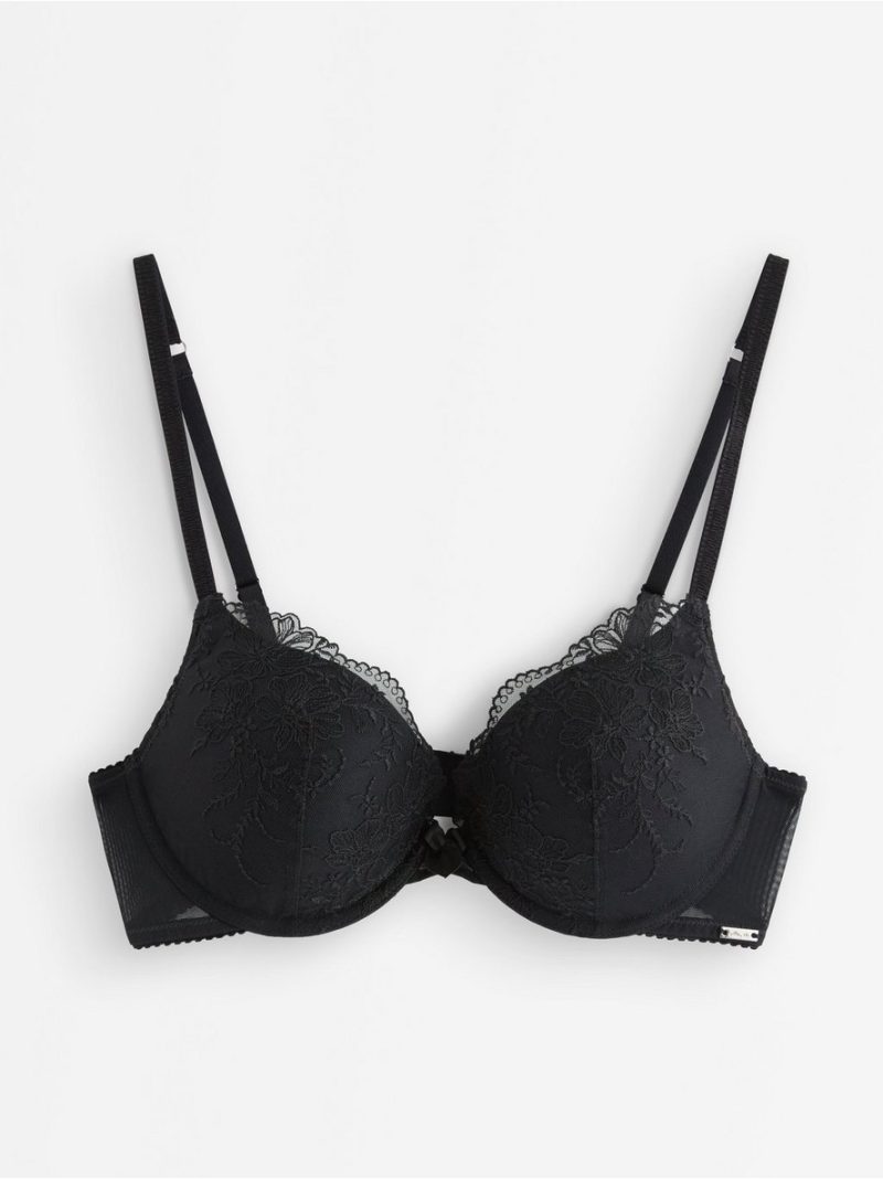 ella m - Malva  push-up bra with lace - 3007787-80