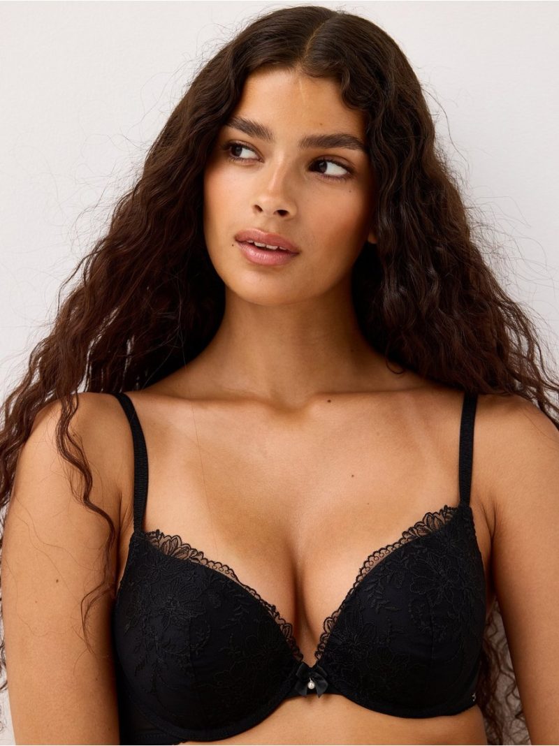 ella m - Malva  push-up bra with lace - 3007787-80