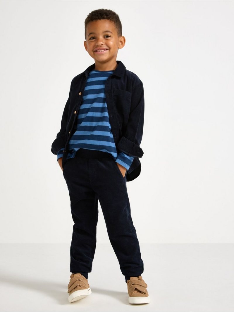 Trousers in corduroy - 3007797-2521