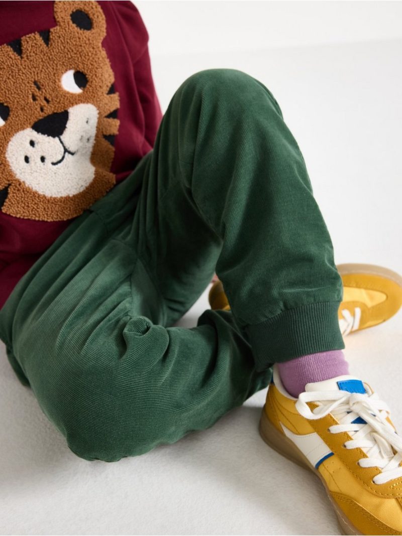 Trousers in corduroy - 3007797-8599